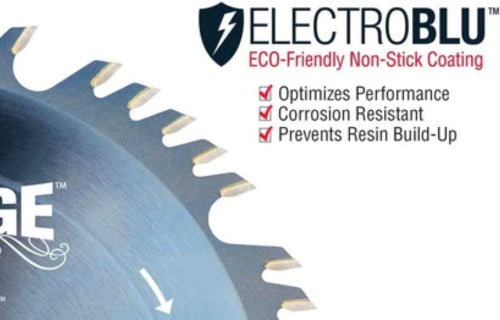 Spotlight on Amana Tool Electro-Blu Coated Saw Blades