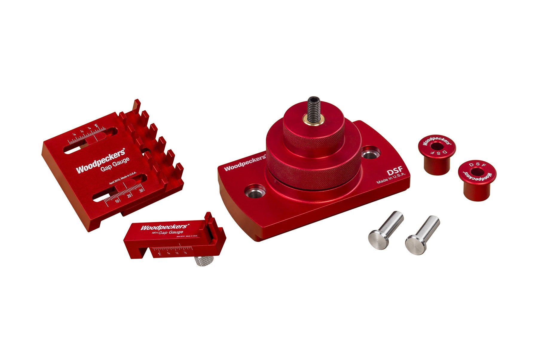 Woodpeckers Dado Setup Fixture and Gap Gauges