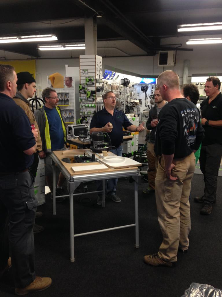 Festool End User Training Sessions - Conturo / Planex