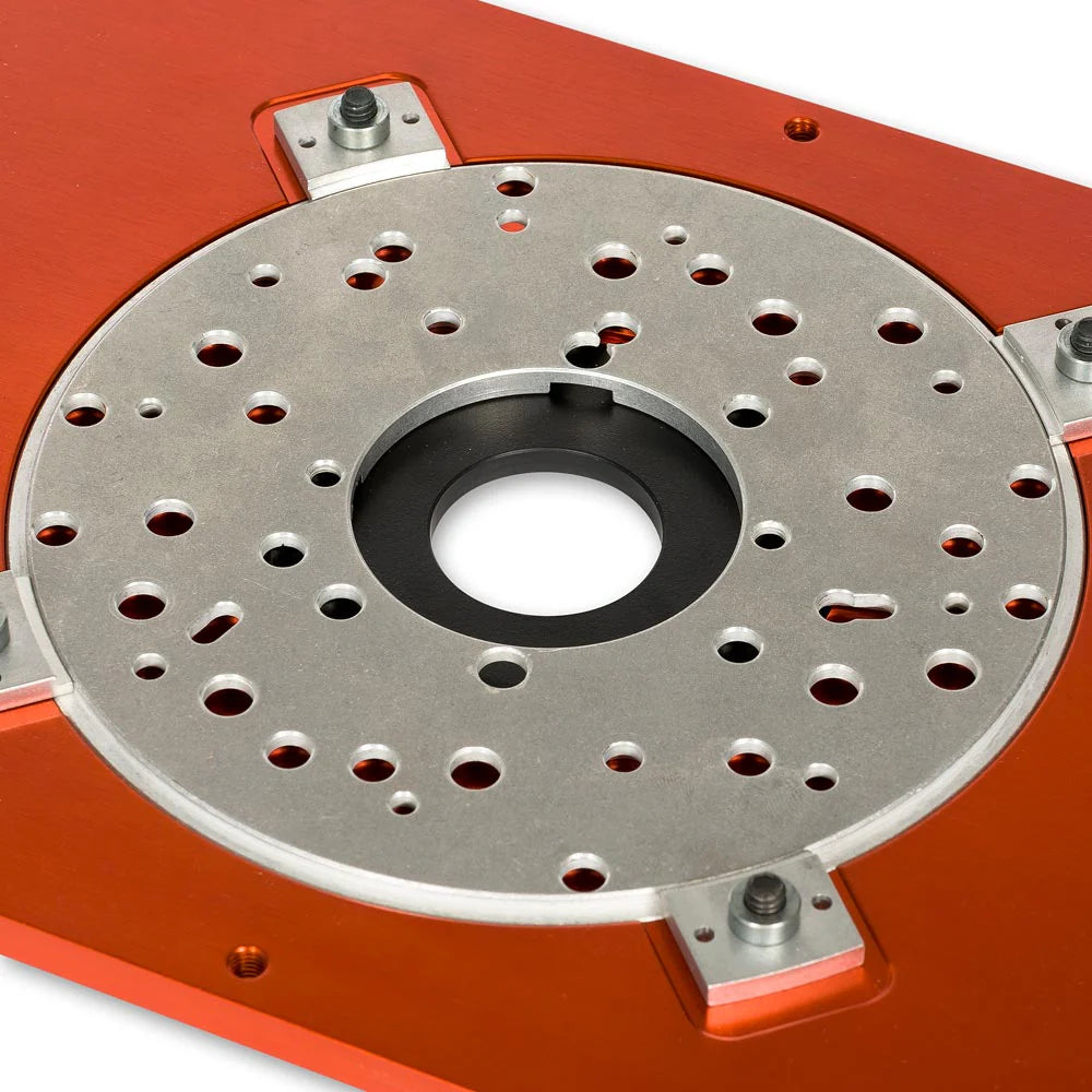 UJK Tools 10mm Aluminium Router Table Insert C/W Base 502748