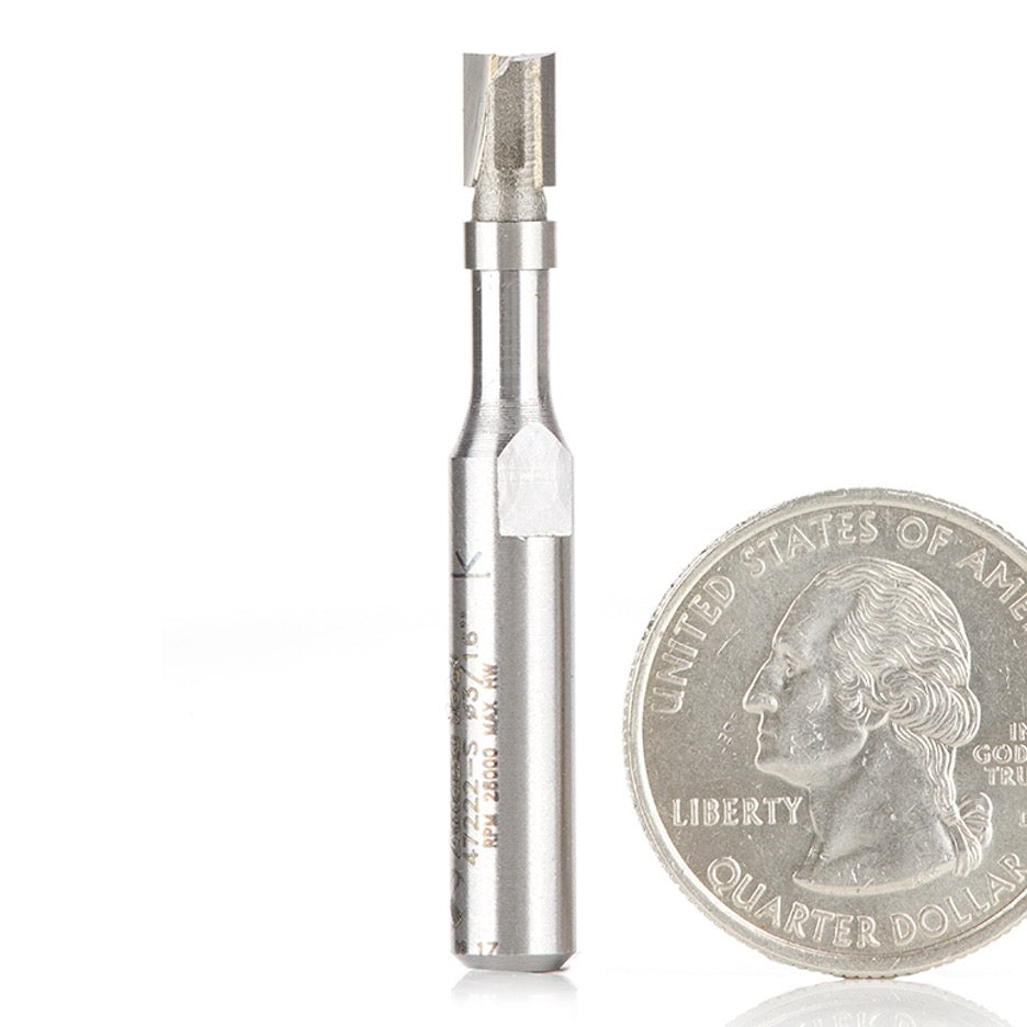 Amana Tool D 3/16 Inch Plunge Template Router Bit 47222-S
