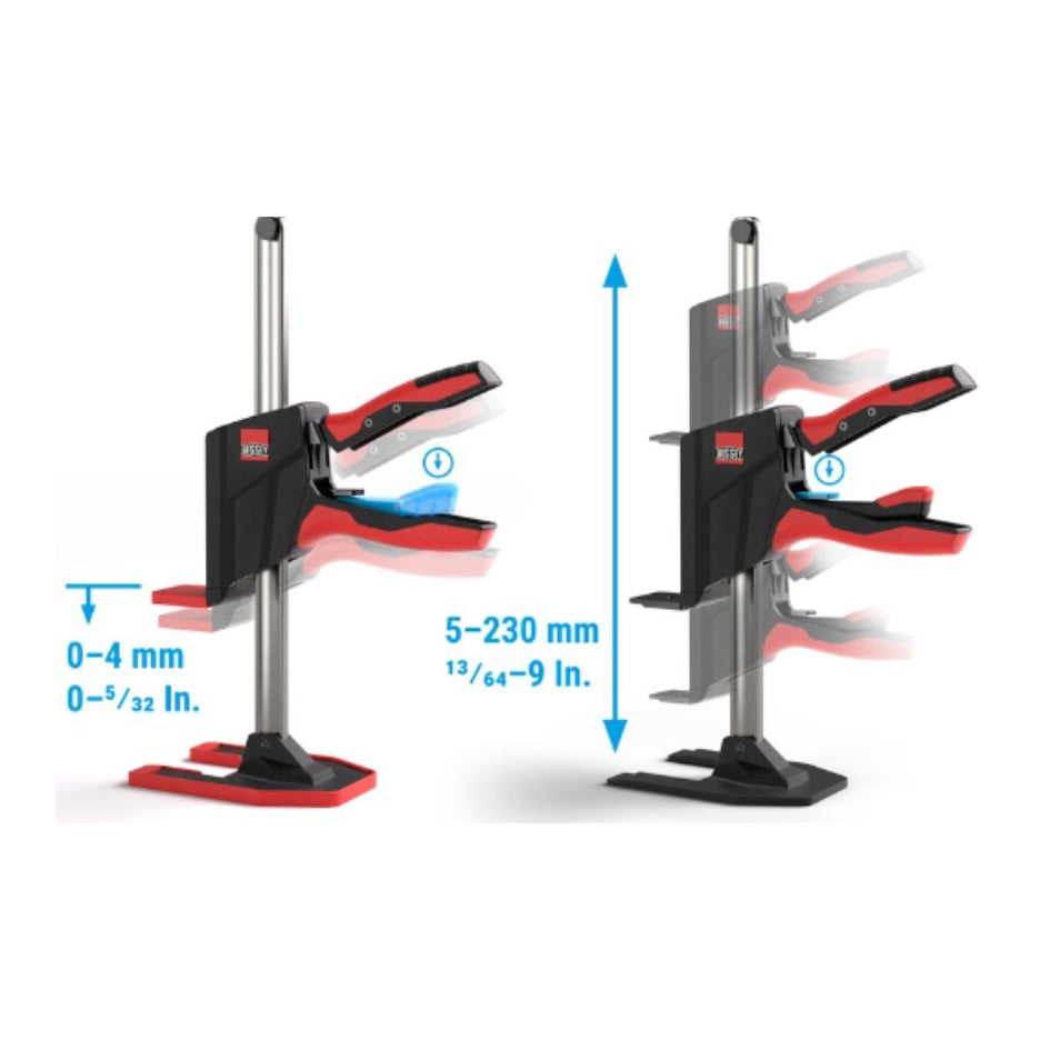 Bessey Tools Beyceps raising and lowering specifications