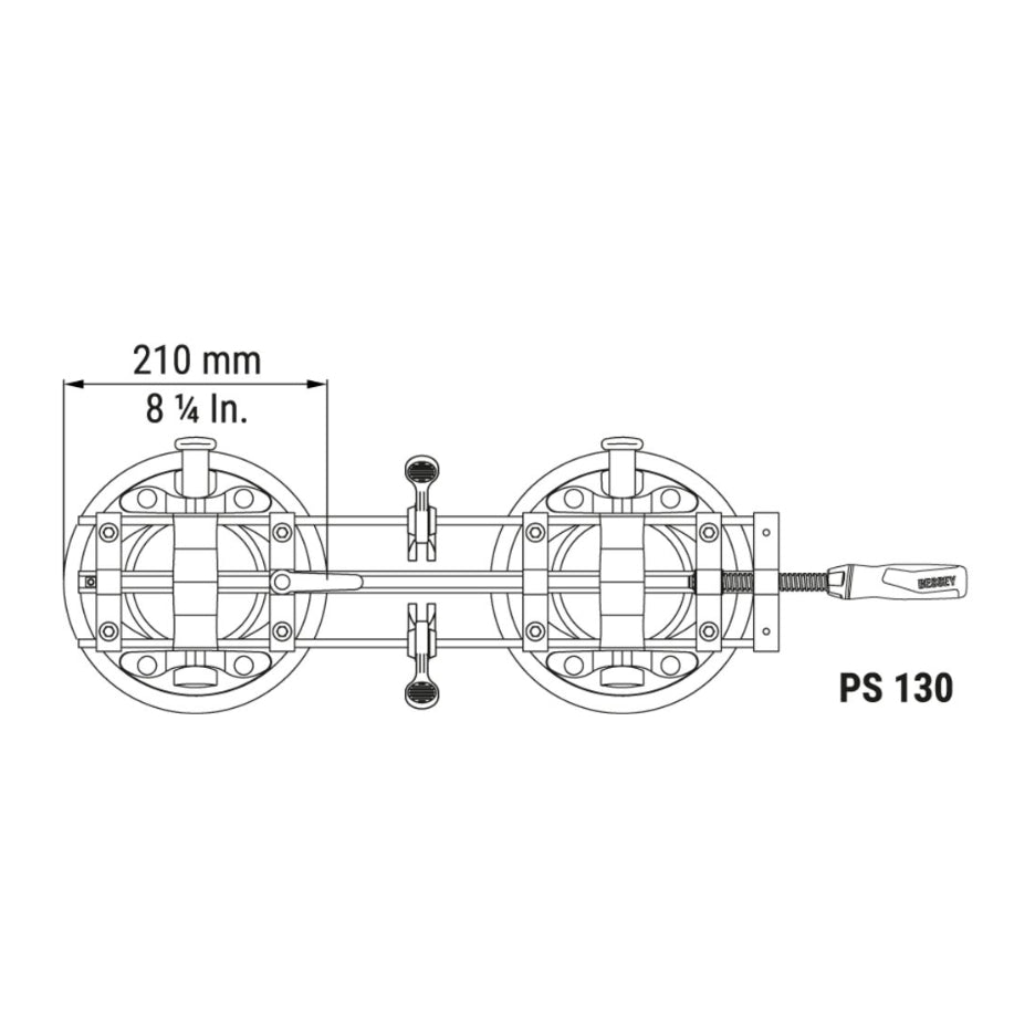 Bessey Tools Extra Large Seaming Tool dimensions