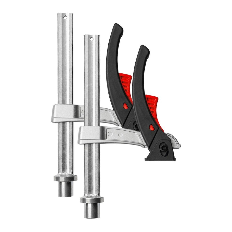 Bessey Tools 8 inch MFT KliKlamp Ratcheting Clamp for 19mm Holes KLI20-MFT-SET