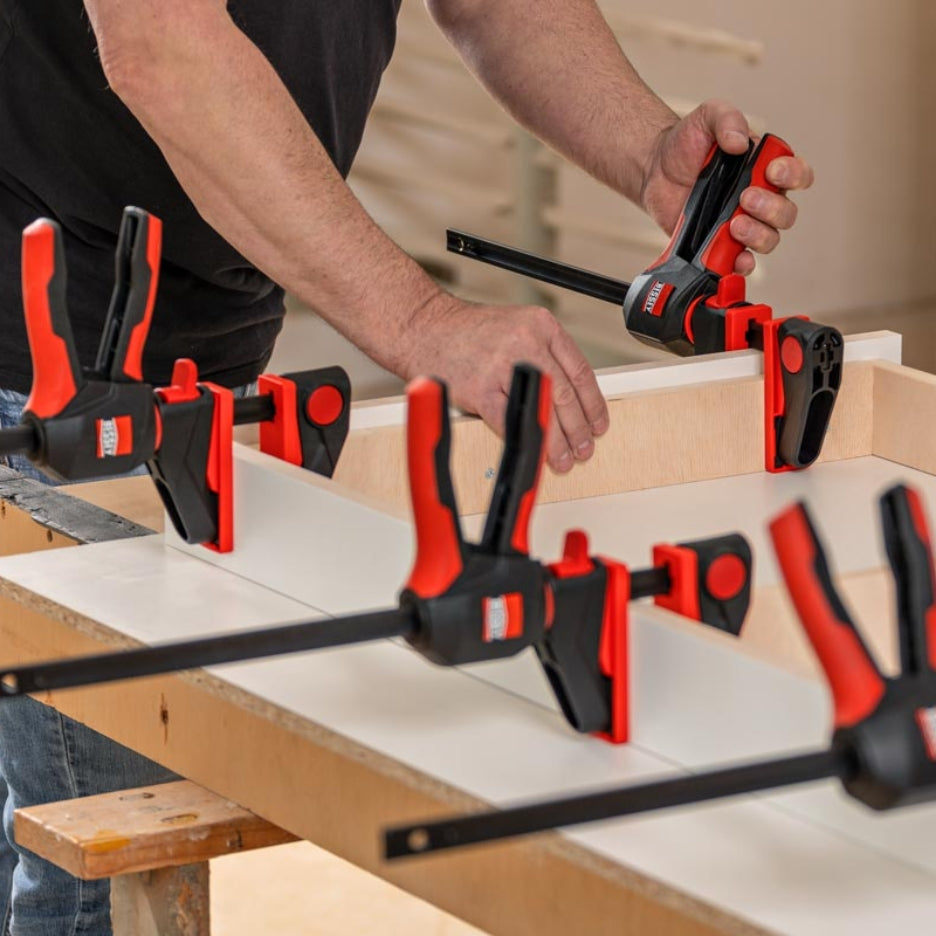 The perfect clamp for all your tightly spaced and hard-to-reach projects.