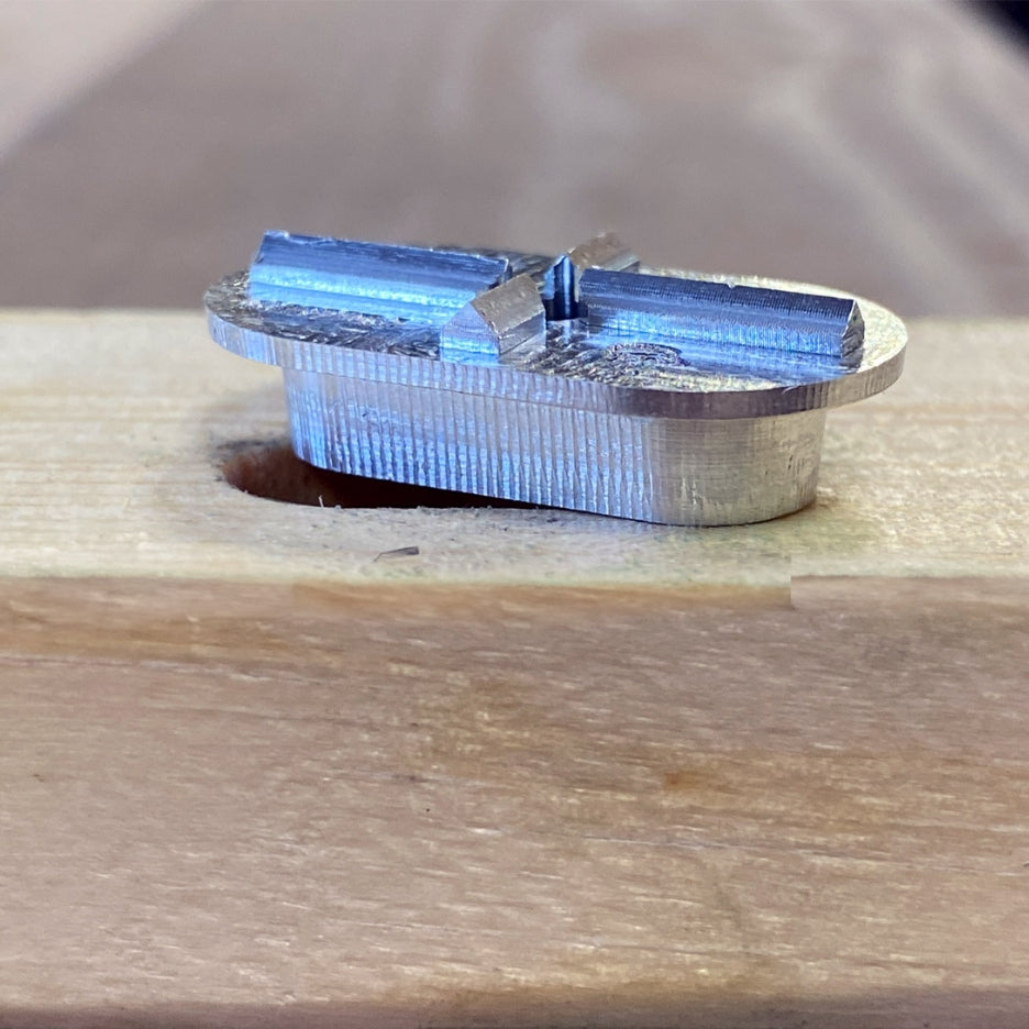 FastCap mortise marker on wood