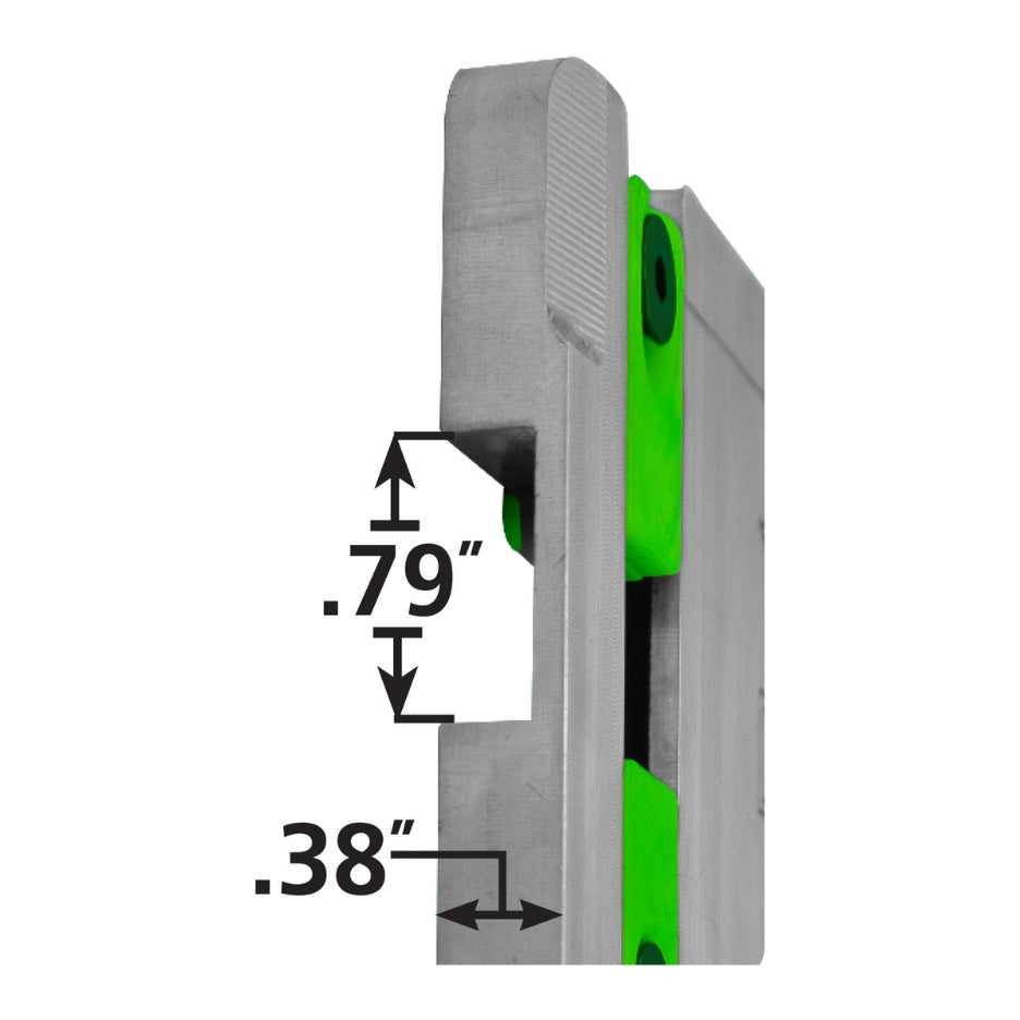 FastCap Domino Sled profile and dimensions