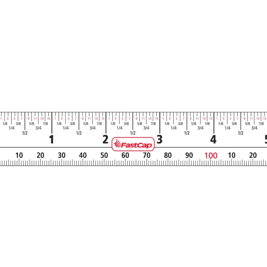 Quik Measure Pro Measuring Sticker Ruler Tape- Transparent Perfect