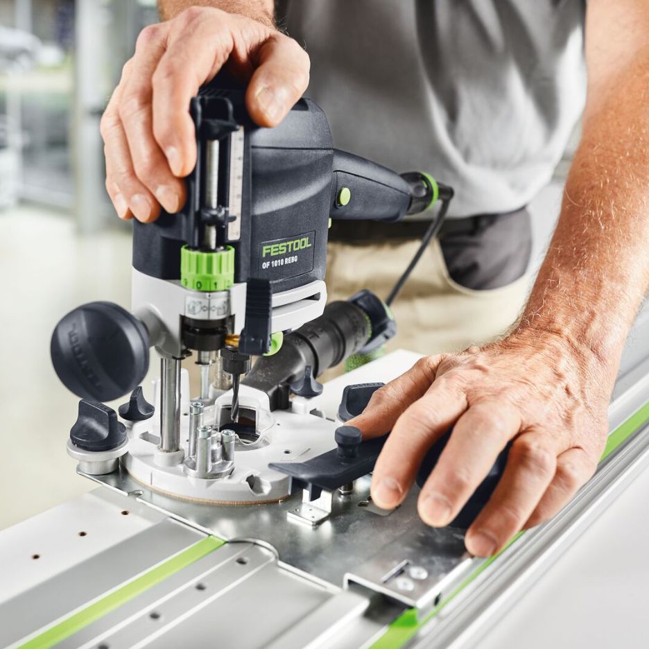 Festool 1400mm Guide Rail with LR32 Holes FS 1400/2-LR 32 used with Festool router