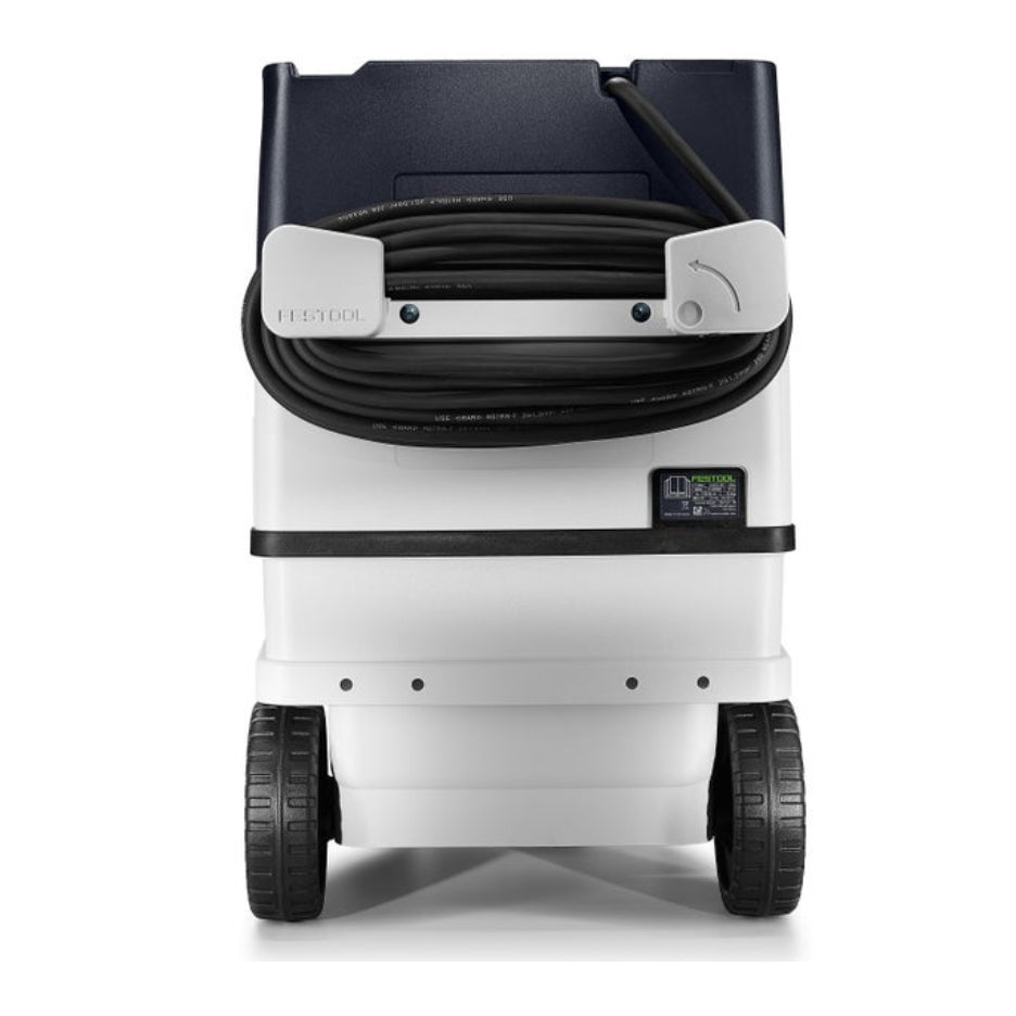 Festool 15 Litre Cleantec HEPA Dust Extractor with Autostart and Bluetooth CT Midi I HEPA back view