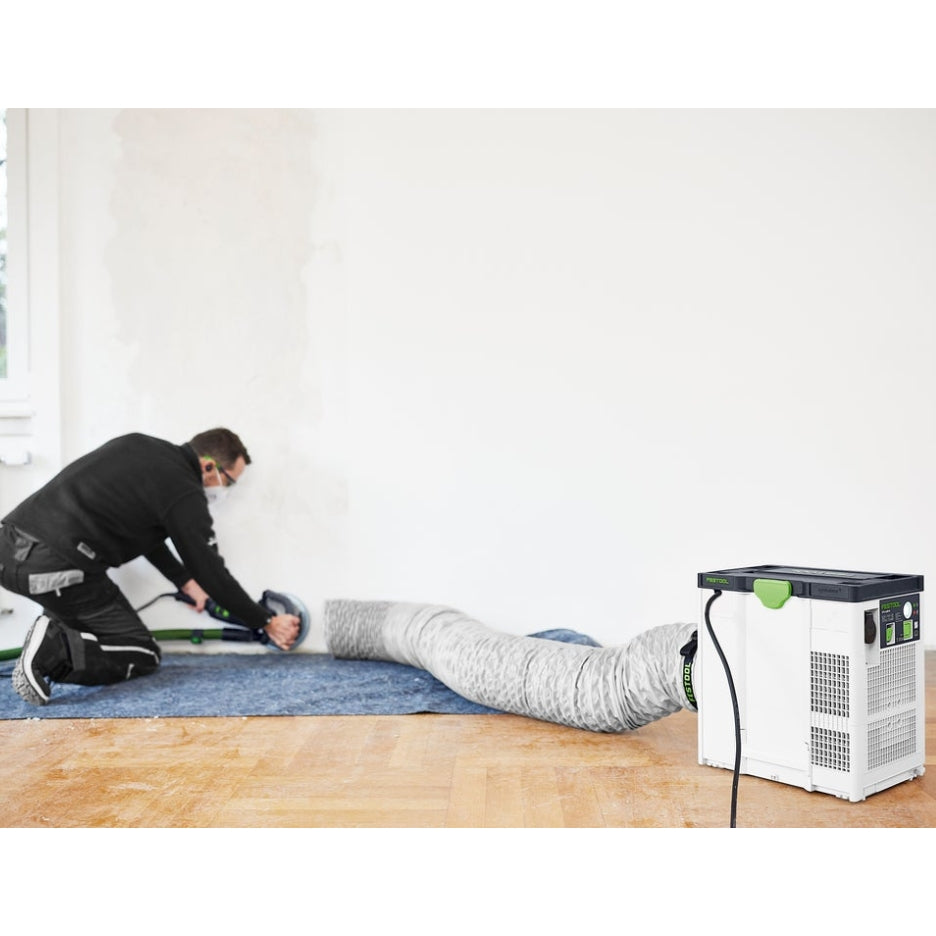Festool Air Filter SYS-AIR used with air supply hose