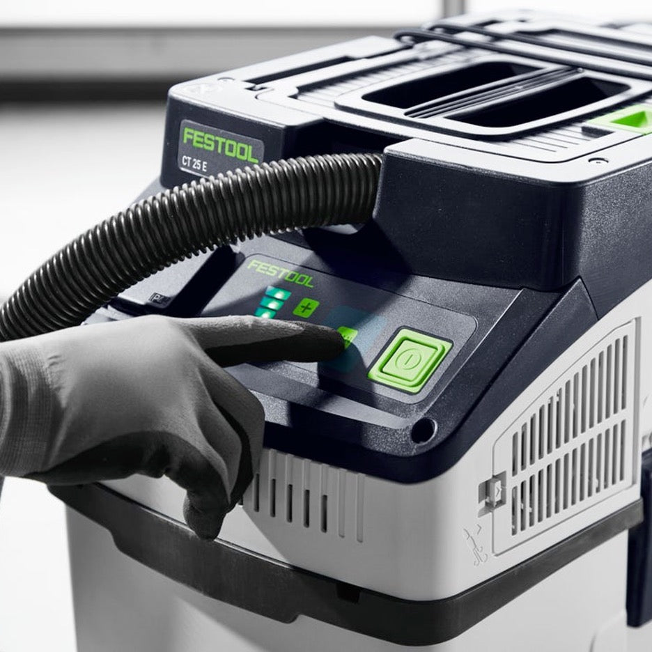 Festool CT 25 HEPA Cleantec Dust Extractor 577533 operation