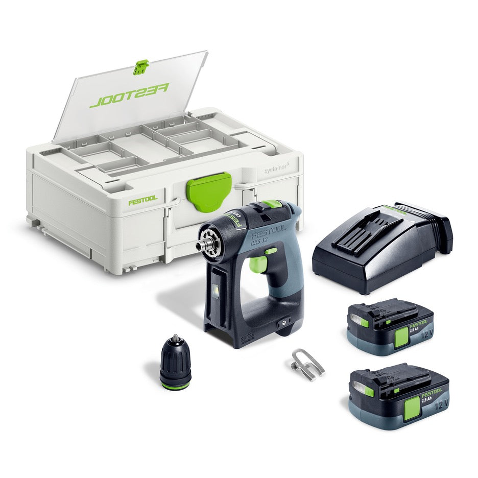 Festool CXS 12 Cordless Drill Plus 576868