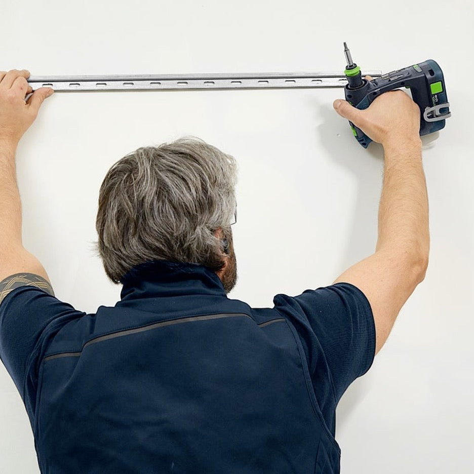 Festool CXS 12 Cordless Drill Plus 576868 mounting hang track
