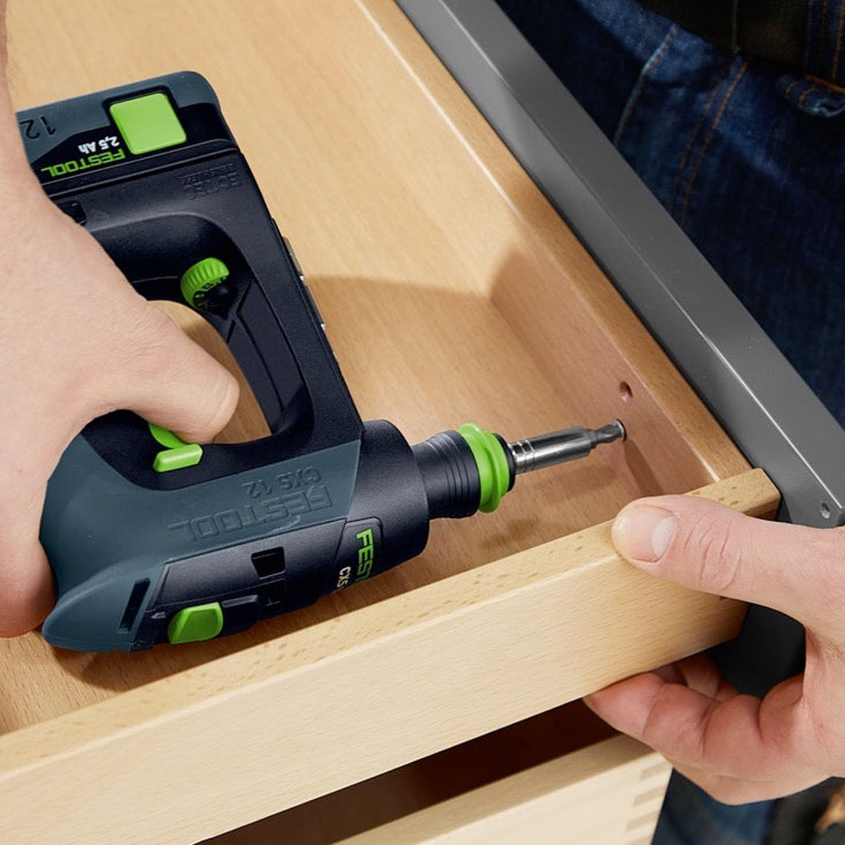 Festool Cordless Drill Set 576869 attaching box to frame