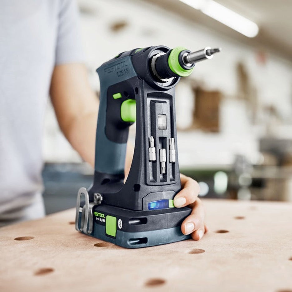 Festool CXS 18 Cordless Drill Basic 576887 battery charge indicator