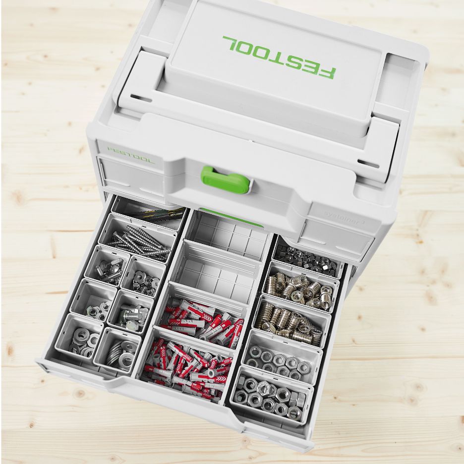 Nails and screws in Festool Container Set 50x50/50x100x68-Set 578056