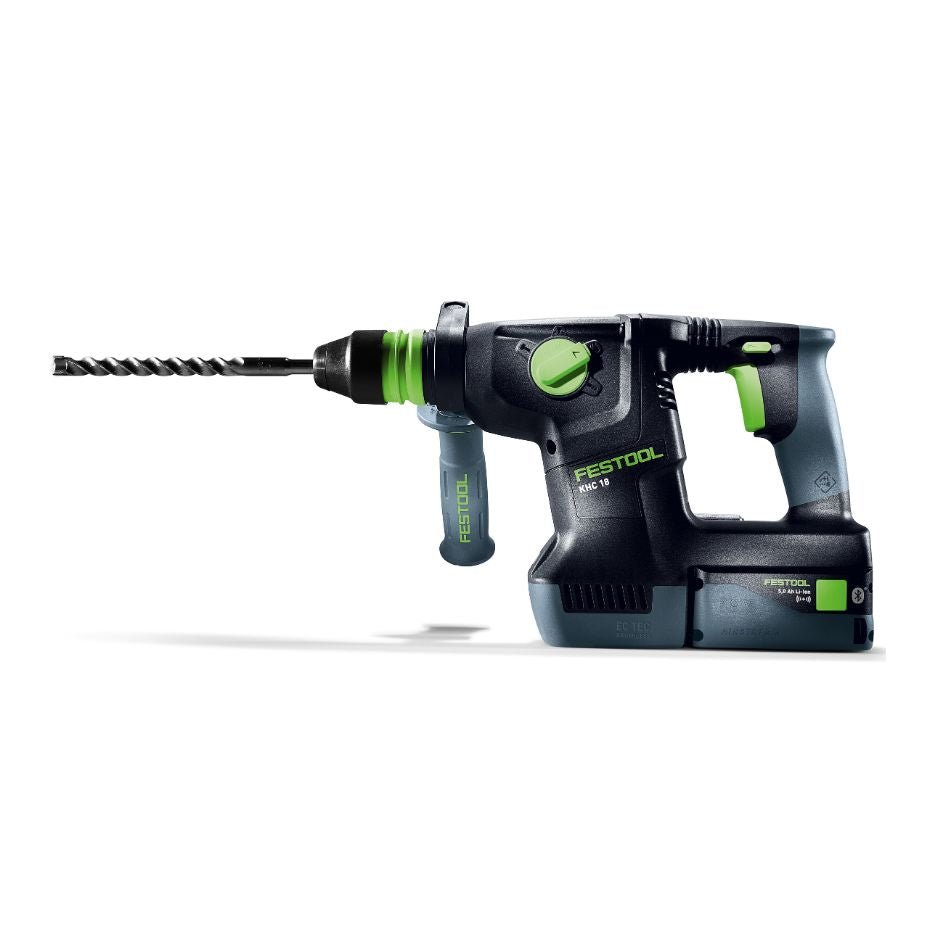 Festool KHC 18 cordless rotary hammer drill profile
