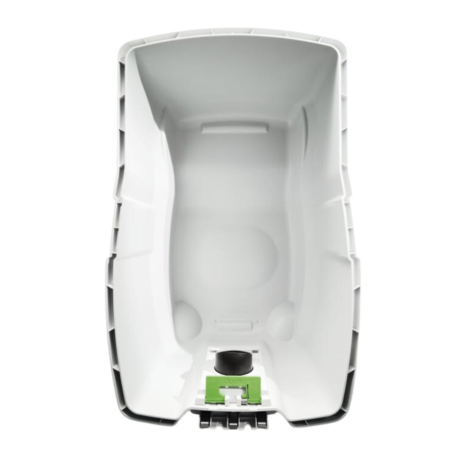 Filter container from above