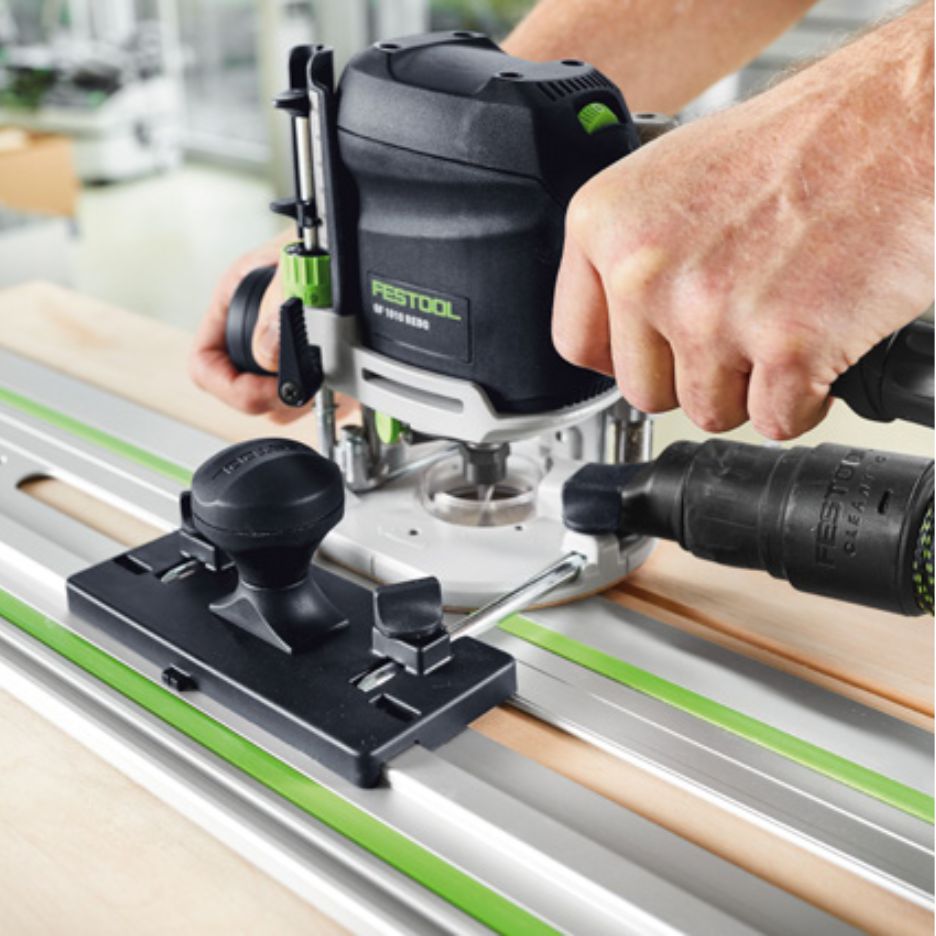Festool Router OF 1010 REBQ-Plus-LM US used with guide rods