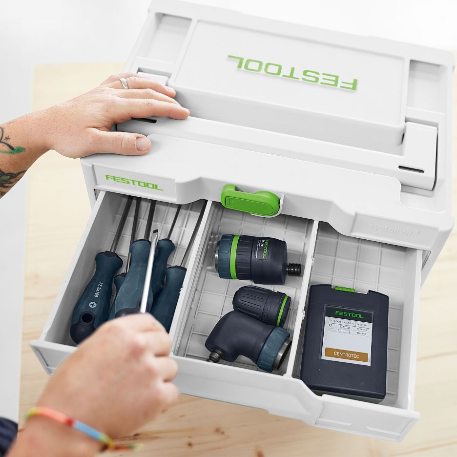 Hand getting tool from Festool Sortainer SYS3-SORT/2 M 337