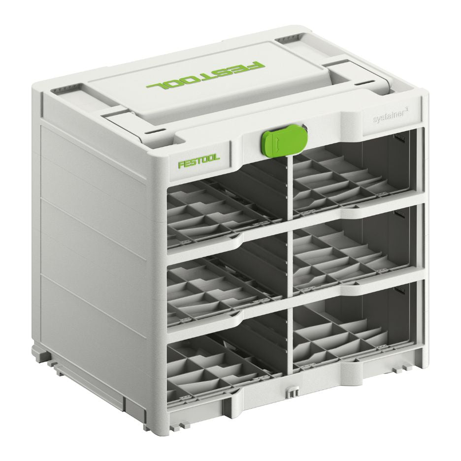 Festool Systainer Rack SYS3-RK/6 M 337 angle