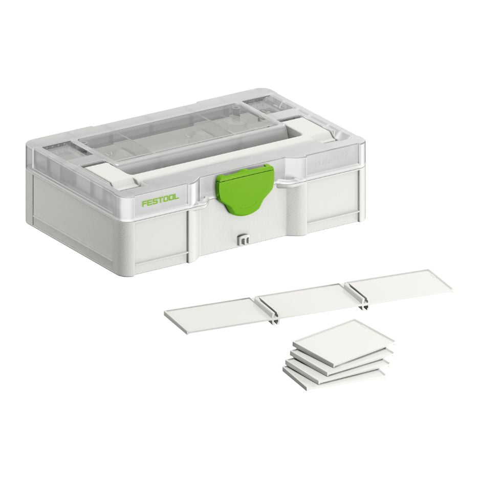 Festool Systainer SYS3 S 76 TRA with partitions