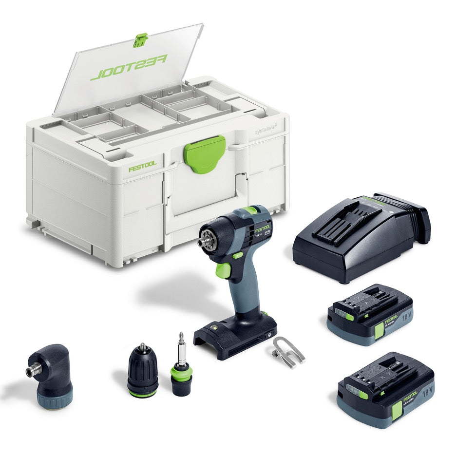 Festool TXS 18 Cordless Drill Set 576903