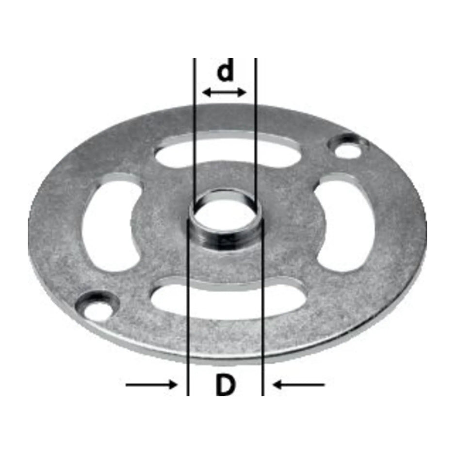 Festool Template Guide 3/8 Inch for OF 1010 KR-D 3/8 /OF 1010 578721