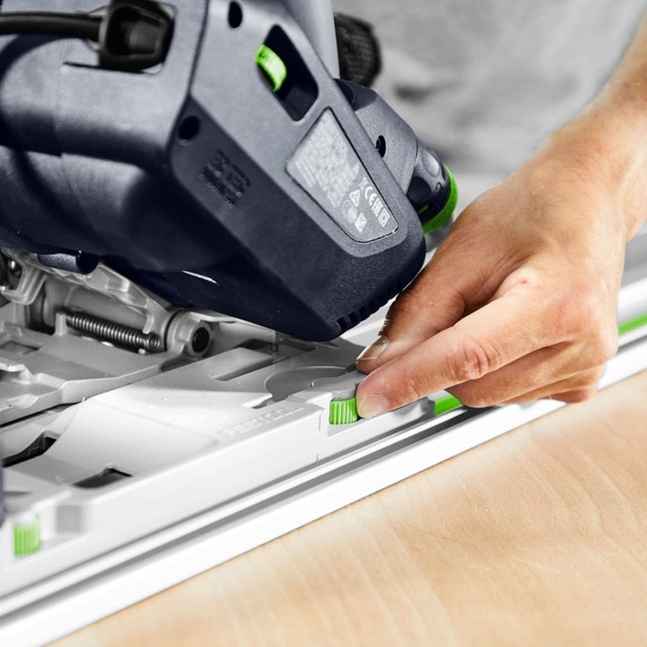 Festool Track Saw 168mm with Scoring Function TSV 60 KEB-F-Plus 576735 track slop adjustment