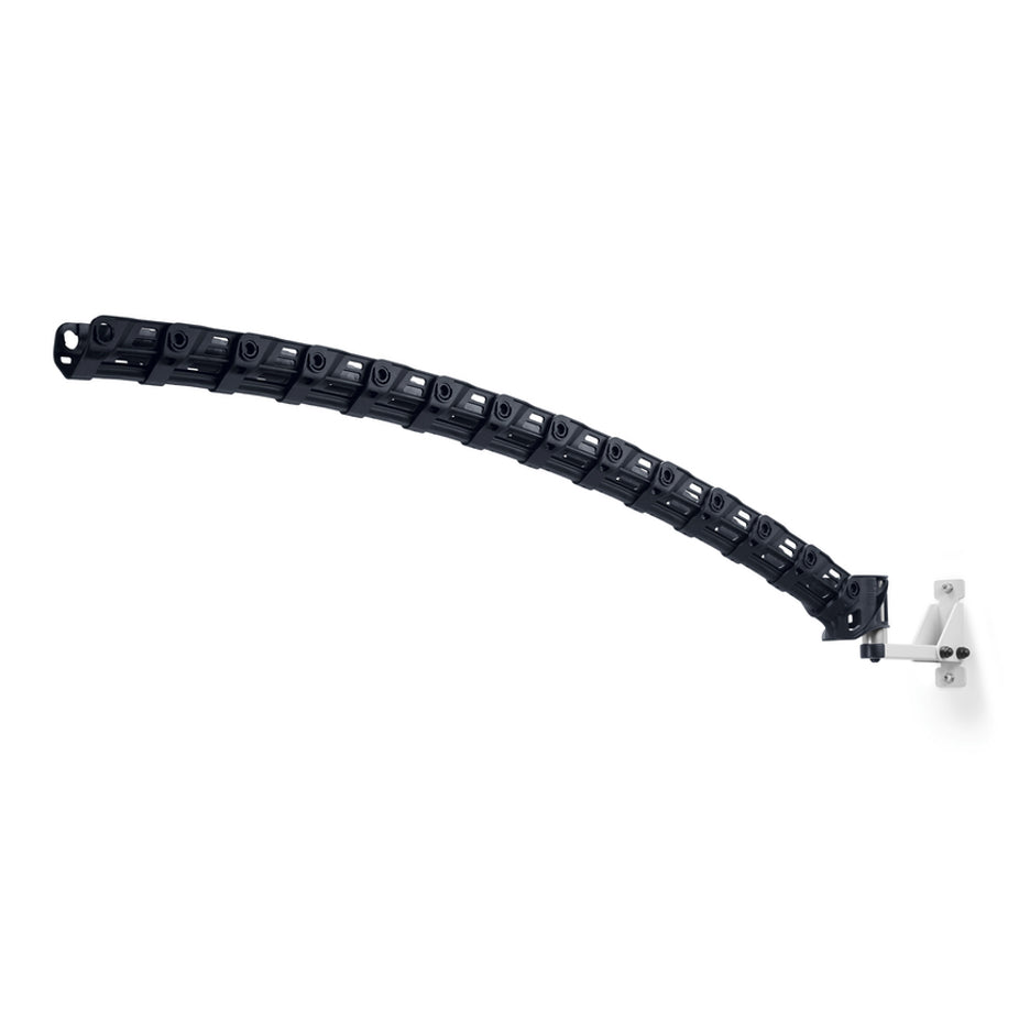 Festool Wall-Mount Boom Arm Set for Dust Extractors CT-ASA FLX W 578518 set up on white wall