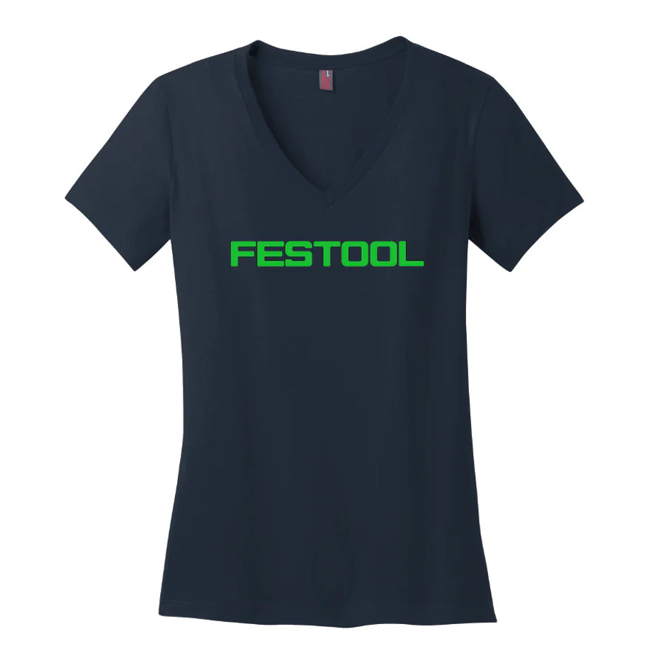 Festool Women's V-Neck T-Shirt 57924*