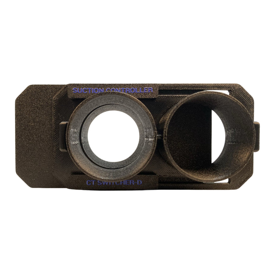 Flair Woodworks & Design Direct-Mount Infinitely Adjustable 2-Port Suction Controller, Anti-Static CT-SWITCHER-D 100/0 split