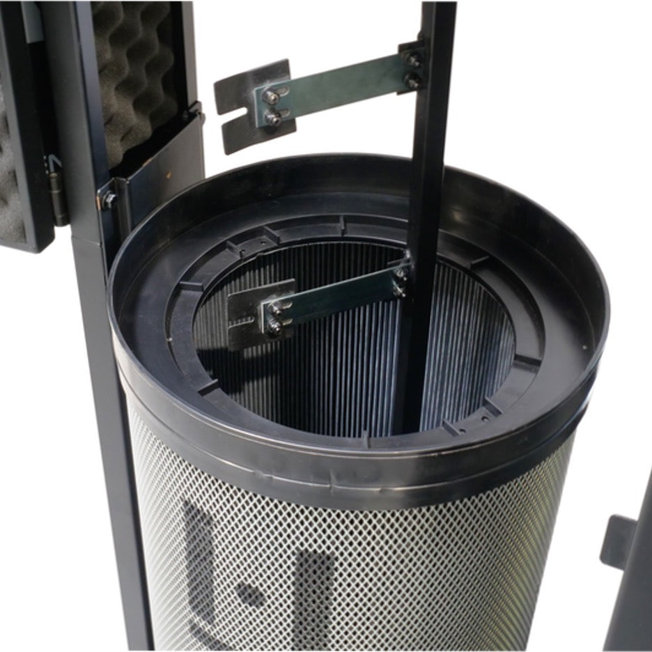 Laguna P|Flux Cyclone Dust Collector 1.5 HP with HEPA Filter MDCPF15110 dual flapper