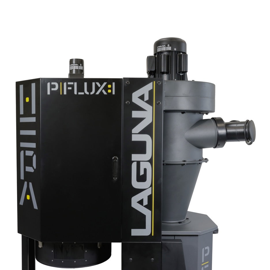 Laguna P|Flux Cyclone Dust Collector 1.5 HP with HEPA Filter MDCPF15110 back