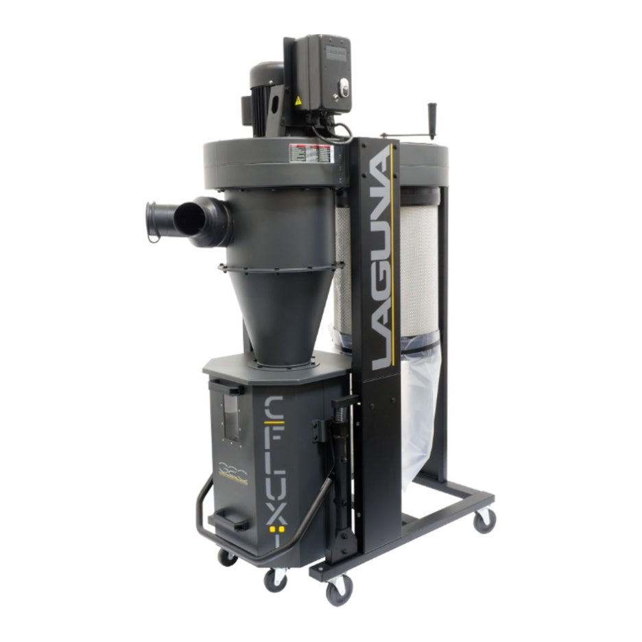 Laguna Cyclone Dust Collector 1.5 HP with 1 Micron Filter C|Flux MDCCF15110