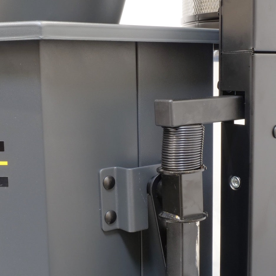 Laguna Cyclone Dust Collector 1.5 HP with 1 Micron Filter C|Flux MDCCF15110 bin lift