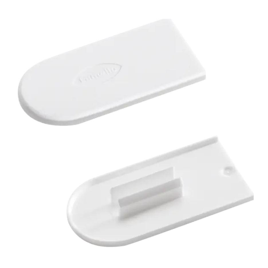 Lamello Cabineo Cover Caps Plastic Signal White
