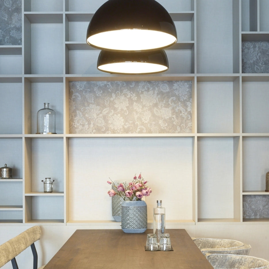 Dinning room wall furniture built with Lamello Clamex P-10