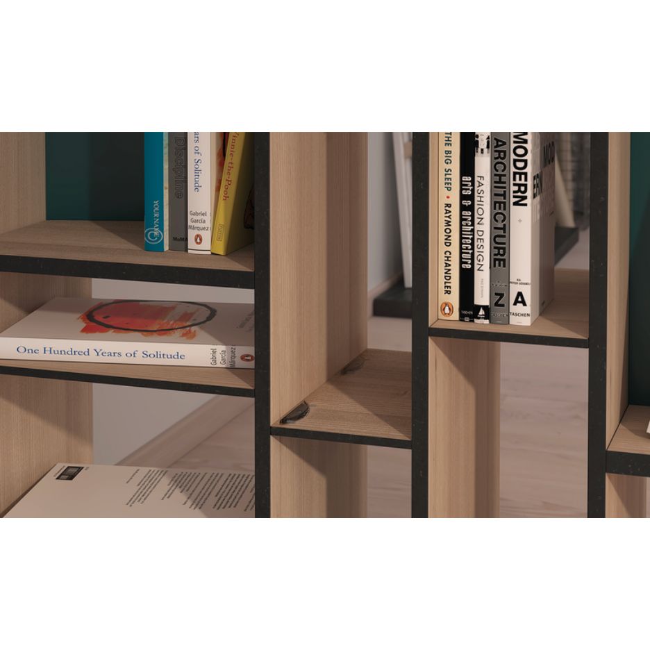 Lamello Clamex S-20 Detachable Connectors 14524* being used in in a bookshelf