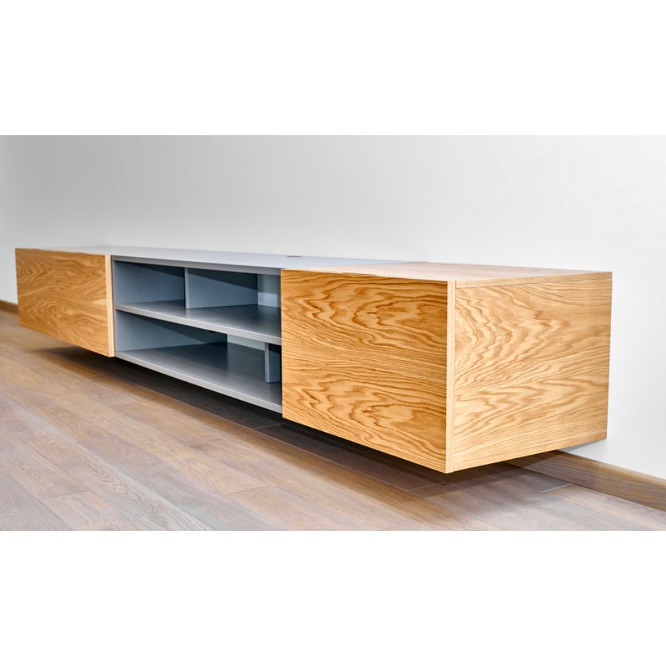 Lamello Clamex S-20 Detachable Connectors 14524* being used in a TV cabinet