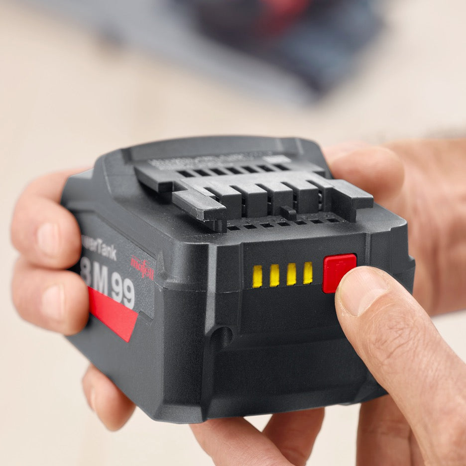 Mafell Cordless Plunge Cut Circular Saw K 55 18M bl 91B523 battery charge indicator