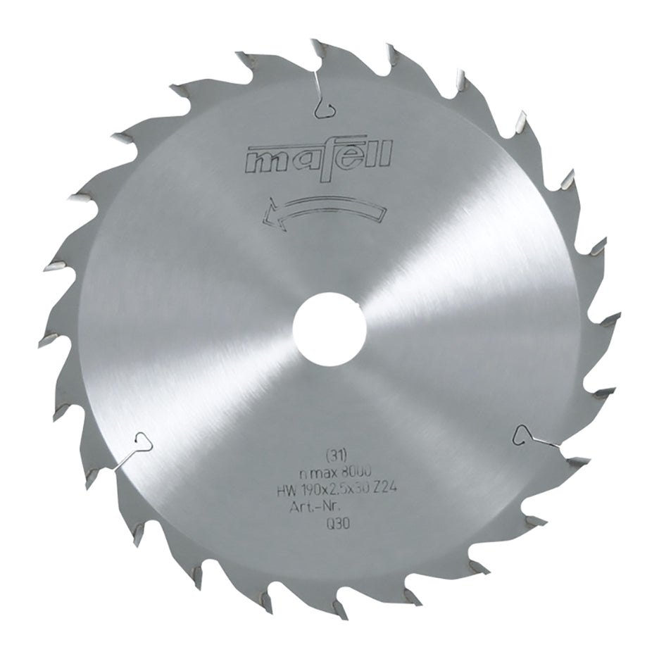 Mafell Crosscut Circular Saw Blade 168mm x 24T with 20mm Bore