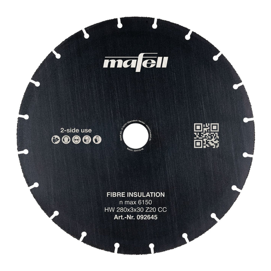 Mafell Insulation Circular Saw Blade 280mm x 20T with 30mm Bore