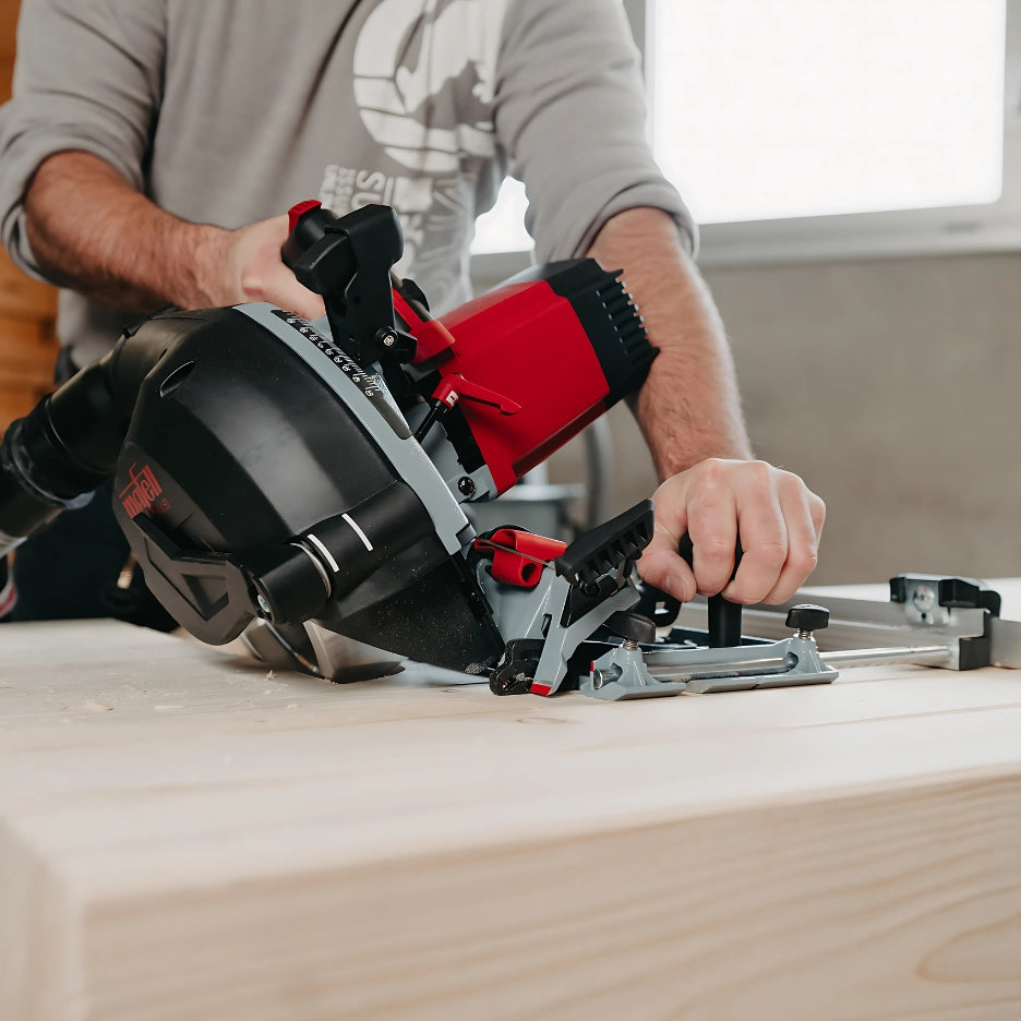 The NFU 50 can also be used as a skew notch and tenon cutter