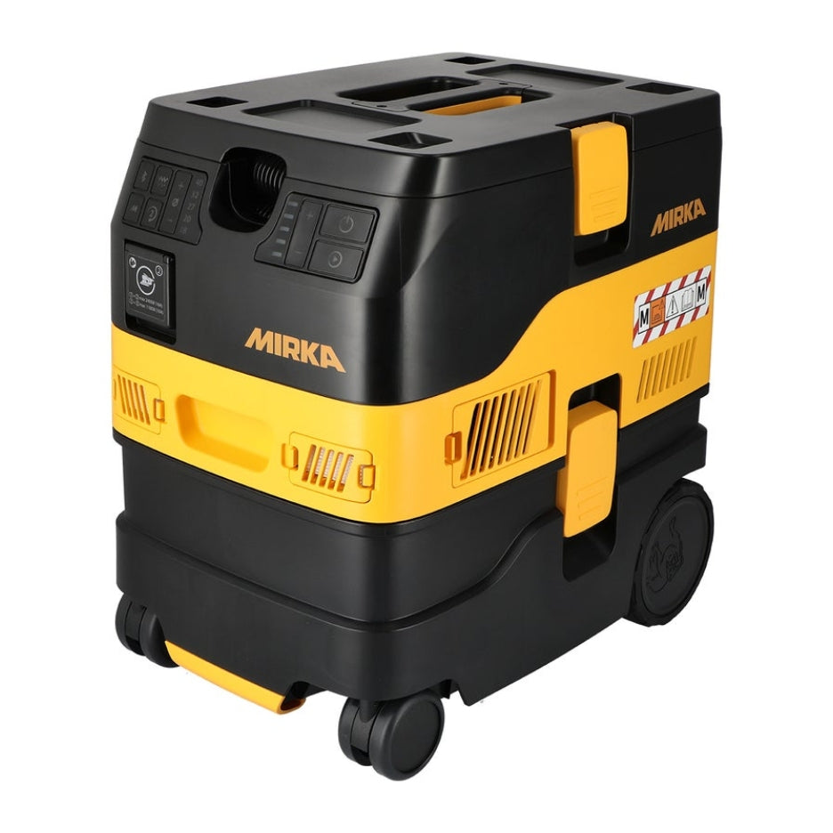 Mirka DEXOS 17 Litre Dust Extractor 1217X M HEPA AFC angle