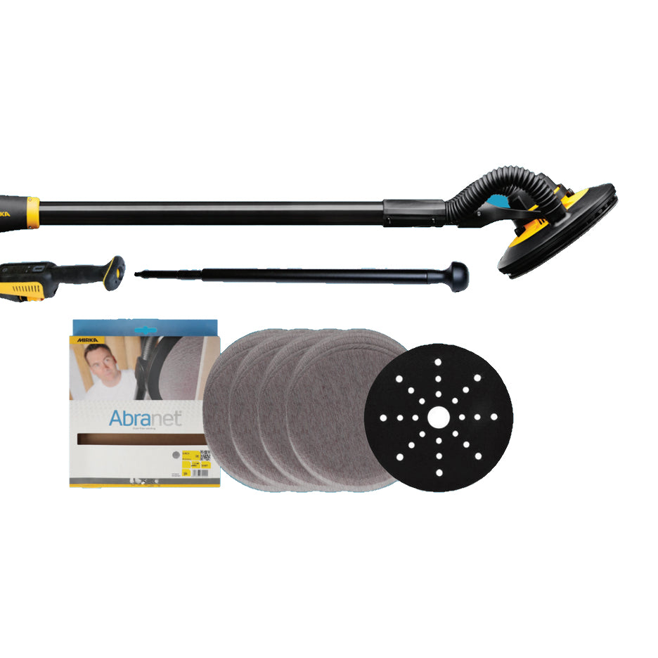 Mirka Limited Edition LEROS 950XCV Wall and Ceiling Sander Bundle MUS-CTLEA