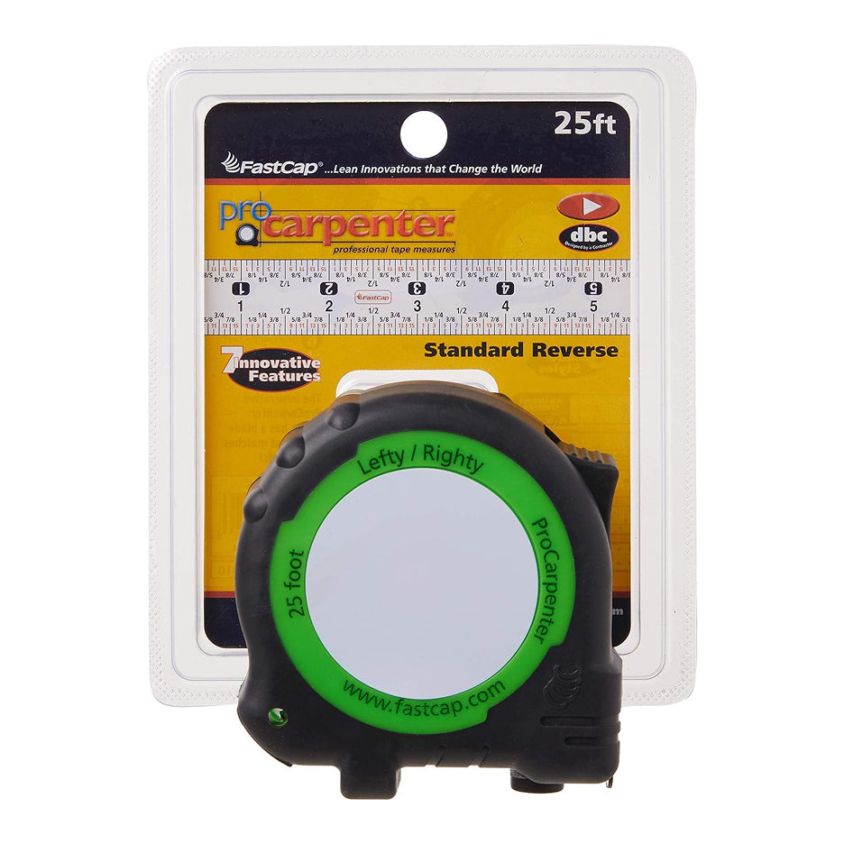 Fastcap Tape Measure 25-Foot Reverse-Read PSSR-25
