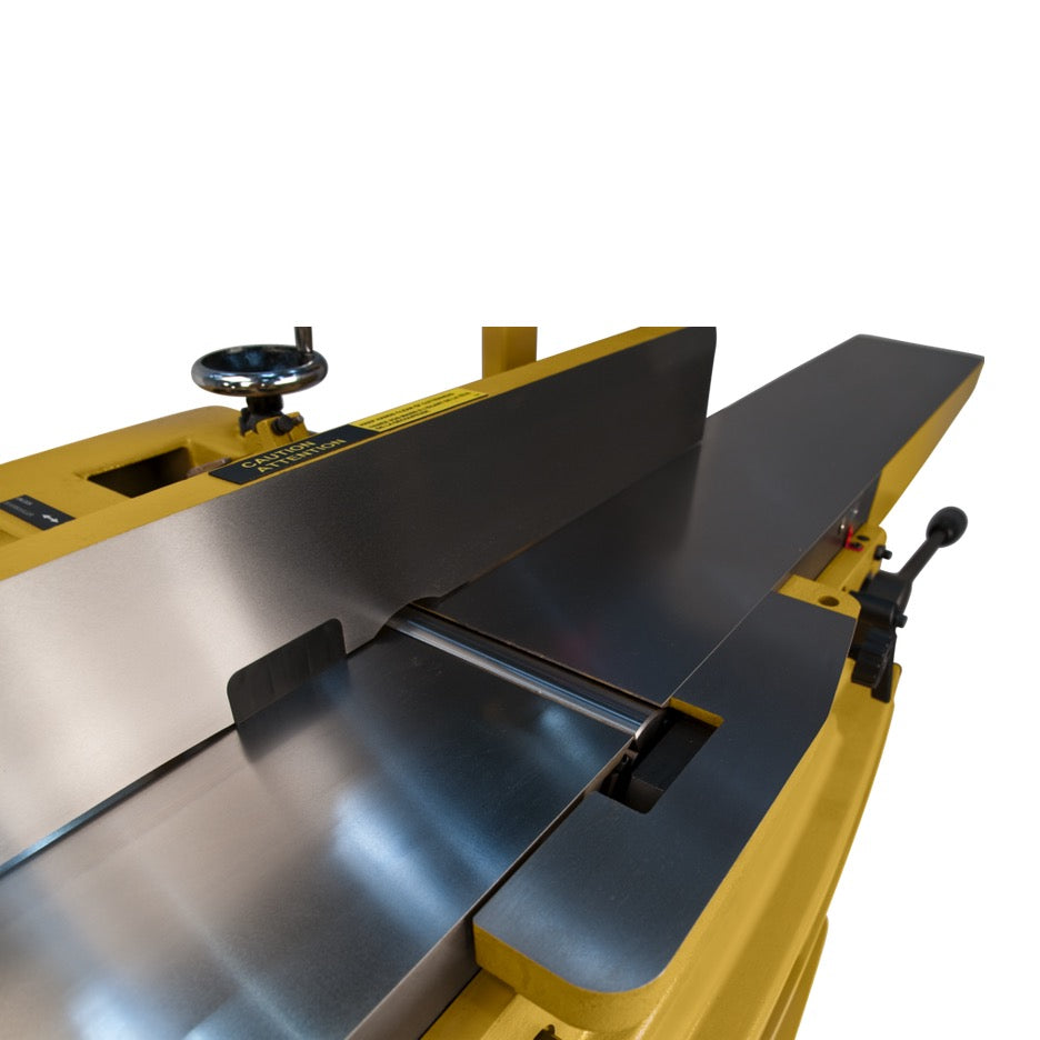 Powermatic PJ-882, 8" Parallelogram Jointer, 2HP 1PH 230V PM9-1610079 bed and cutterhead