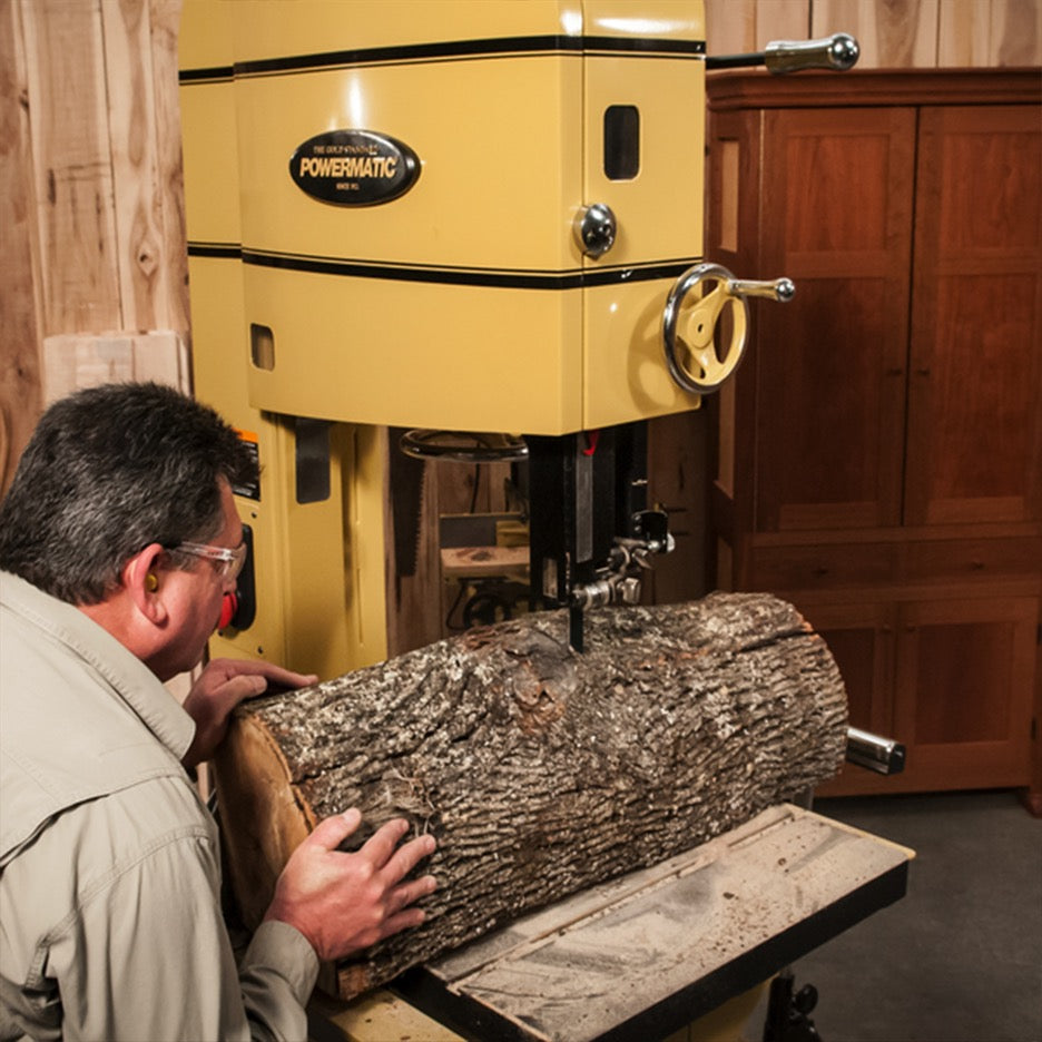 Powermatic PM2013BT 20" Bandsaw with ArmorGlide, 5HP 1PH 230V PM1-1791257BT milling log